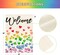 Love Hearts Rainbow Pride Garden Flag – 12×18 Inch Double-Sided LGBTQ+ Equality Yard & Outdoor Flag